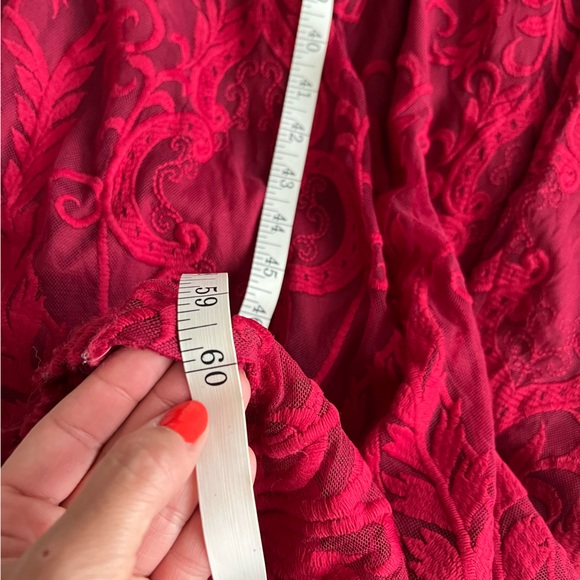 HELLO MOLLY - EAST ATLANTA MAXI DRESS WINE - Picture 5 of 5